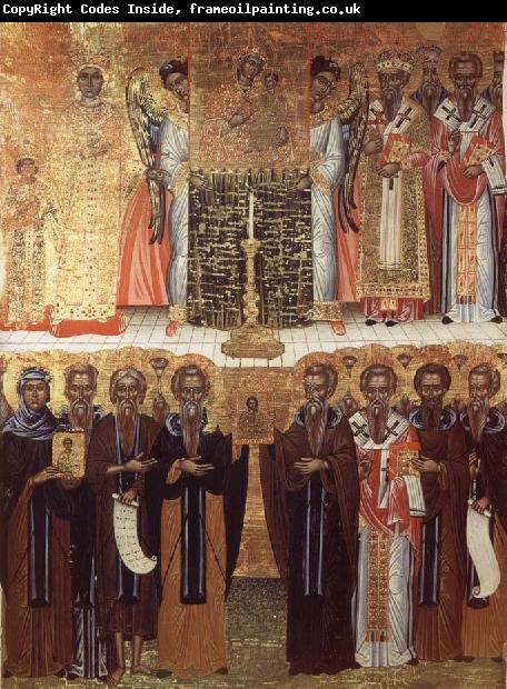 unknow artist Sunday of the Triumph of the Orthodoxy
